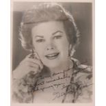 Gale Storm promotional photograph signed ?To my dearest David a most remarkable & extremely gifted