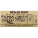 Show Biz Babies 1968 promotional leaflet
