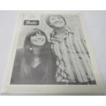 Collection of 17 singles by Sonny & Cher both as a group and solo Two Sonny & Cher Books plus