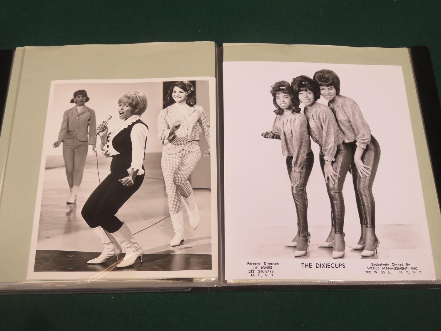 Folder containing 42 Black & White promotional photographs including Millie, The Chiffons, The - Image 3 of 3