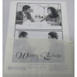 Whitney Houston Waiting To Exhale 1995 film promotional stills in original packing