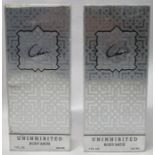 Two Cher Uninhibited Body Bath perfumes 1989 by Parfums Stern Inc One Cher Uninhibited Powdered Foam