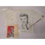 Collection of Frankie Avalon fan club memorabilia with Teen Dreams picture (7)