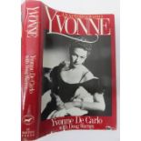 Yvonne De Carlo Autobiography book signed twice