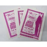 Nine James Brown Flamingo Promo Postcards (9)
