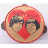 Boyce & Hart tambourine with Monkees flasher rings (5)
