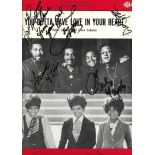 The Four Tops signed sheet music for You Gotta Have Love In Your Heart
