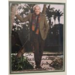 Gregory Peck colour photograph inscribed To Dave with much admiration your friend Gregory Peck 24cms