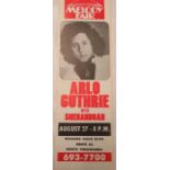 Arlo Guthrie Melody Fair Music Theatre 27th August 1978 with Roger Miller Show with Kay Starr July