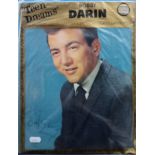 Bobby Darin Rocking Horse, and Teen Dreams Photograph and Tanfastic Boxes