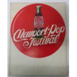 1968 Newport Pop Festival Programme includes Jefferson Airplane, The Byrd's, Grateful Dead,