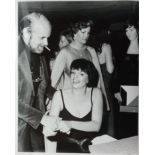 Eighteen black and white photographs taken at Liza Minnelli Foursider album launch 1970 (18)