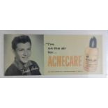 Frankie Avalon Acne care Advertising and two Paul Anka Halo Shampoo Advertising Cards (3)