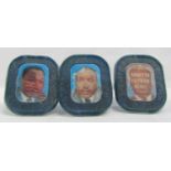 Three Martin Luther King flasher rings (3)