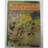 Adventures of Micky Mouse book, First Edition, published by George G. Harrap & Co Ltd 1931