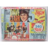 Dave Clark Five Jigsaw Box 1964 and Dave Clark Five Ceramic Jewels and badge