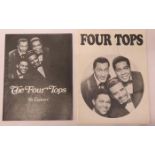 The Four Tops 1961 & 62 UK Tour Programmes (2)