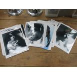 Fifty seven promotional photographs signed by Ashford & Simpson, Archie Bell, William Bell, Peabo