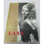 The Lady The Legend The Truth Lana book signed ?For David Gest gratefully Lana Turner? dated 2-1-90