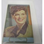 Eight Movie Star Note Books including Maureen O?Hara, Micky Rooney, Betty Grable, Jane Powell, Greer