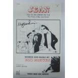 Jean original sheet music signed Maggie Smith