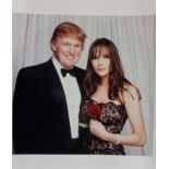 OK! Magazine picture of Donald Trump and Melania Knauss (Trump) at the wedding of Liza Minnelli