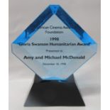 American Cinema Awards Foundation Gloria Swanson Humanitarian Award Presented To Amy & Michael