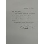 Deanna Durbin letter dated 14th December 1993 with envelope