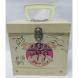 Bee-Gees Record Case by Vanity Fair/Walter Kiddie Co 1979 signed by Robin, Andy & Barry Gibb