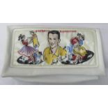 2 Dick Clark American Bandstand wallets, autograph book, cap and badge