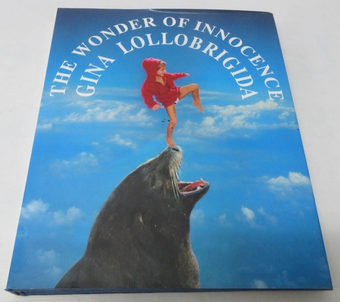 The Wonder of Innocence Gina Lollobrigida book with dedication to ?My Adorable Liza?
