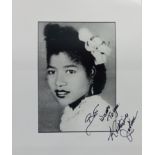 Photograph of Katherine Jackson signed Best Wishes To You 21cms x 15cms