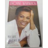 Dionne Warwick My Life As I See It Book signed