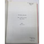 Sonny & Cher show Scripts bound book of scripts from 1971