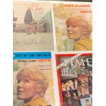 Three Petula Clark Music books including one signed (These Are My Songs) Plus magazine also