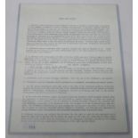 Mike Douglas Show Contract Signed by Sonny & Cher