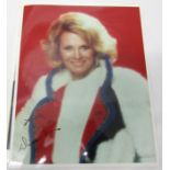 Angie Dickinson signed colour photograph 25.5cms x 20.5cms