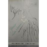 Cabaret programme signed by Natasha Richardson & Red Gloves programme signed by Lena Horne
