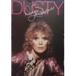 Dusty Springfield signed 1979 tour programme