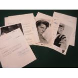Five Performance contracts for Clay Cole show by Jose Feliciano, Joey Dee, Bobby Vee and others Plus