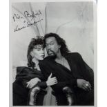 Nine Ashford & Simpson signed photographs with 40+ unsigned photographs