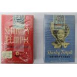 Two packs of Shirley Temple original playing cards unopened (2)