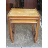 G-Plan mid 20th century teak nest of three tables