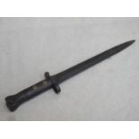 British army 1888 pattern rifle bayonet