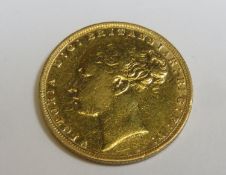 Queen Victoria 1878 gold full sovereign