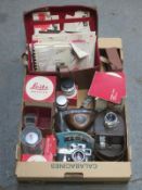 LEICA M2 CAMERA BY ERNST LEITZ WETZLAR AND ALSO VARIOUS ACCESSORIES INCLUDING LENSES AND LEICA
