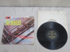 The Beatles - Please Please Me, mono, on rare black and gold Parlophone label (PMC 1202) with Dick