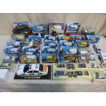 Parcel of approx. 40 modern boxed die cast models inc. Corgi, mostly police vehicles and fire