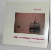 Mike McCartney's Merseyside book signed by Mike McCartney