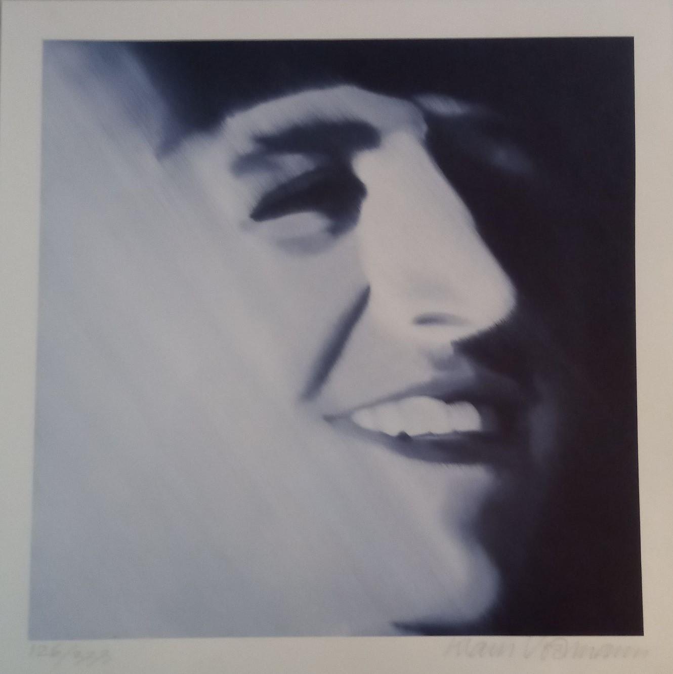 Ringo Starr limited edition print 126/333 by Klaus Voormann. Size Approx. 13 x 13 inches